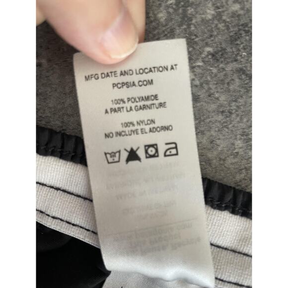 Patagonia Baggies Shorts Mens Small Black Nylon Swim Trunks Drawstring Pockets - Picture 8 of 14